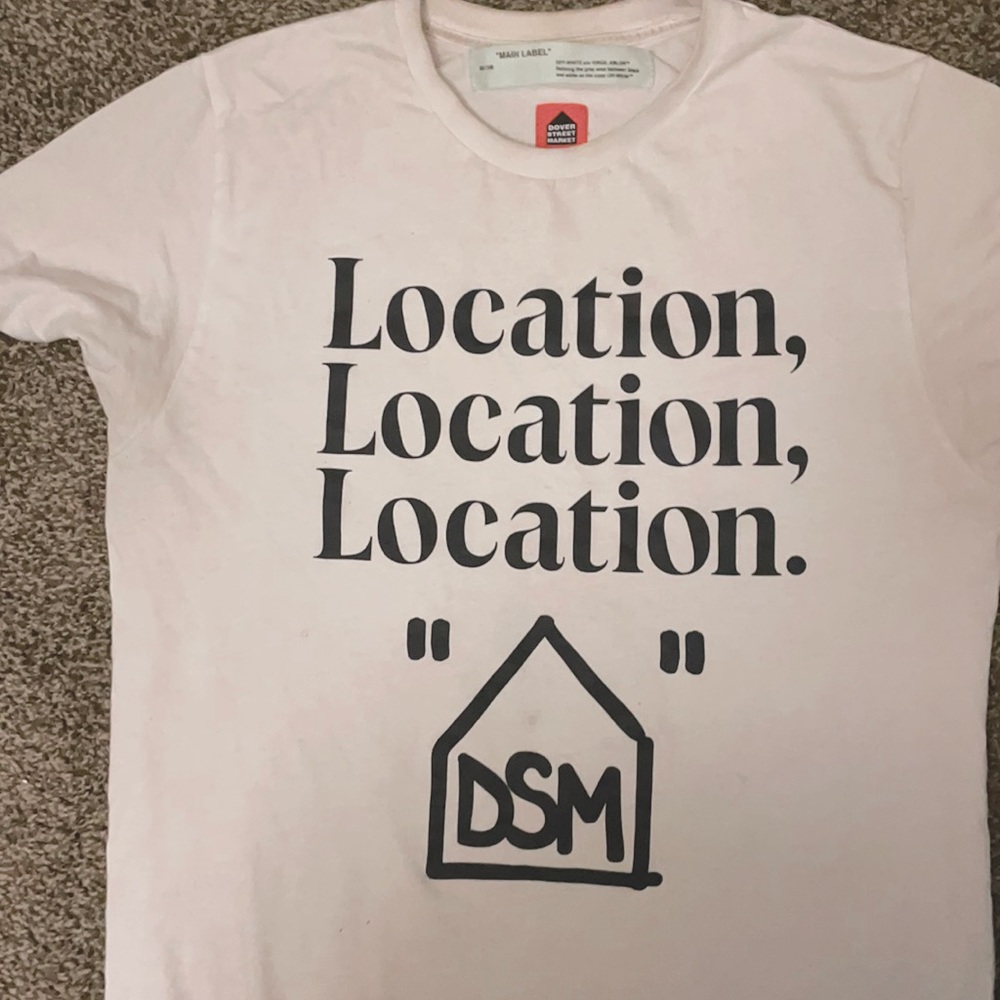 Off white x Dover street market collaboration